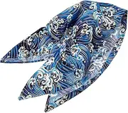 [MOTHNUR] Cooking Hat for Chefs and Bakers Breathable Moisture Absorbent Kitchen Supply Chef Hat Blue