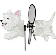 Premier Kites Westie Dog Yard Spinner Wind Spinner