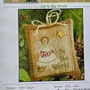 Counted Cross Stitch Chart Little House Needleworks Joy to the World Christmas