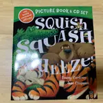 (大野狼書展) 全新SQUISH SQUASH SQUEEZE (含CD)(平裝)