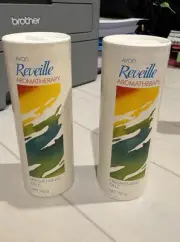 avon talc 2 X Reveille Aromatherapy Freshening Talc, FREE POSTAGE