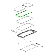 Mopar 68518682AA Sunroof Seal Interior