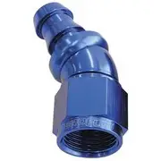 Aeroflow 510 Series Full Flow Tight Radius Push Lock 30° Hose End -10AN, AF517-10