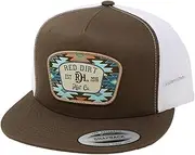 [Red Dirt Hat Company] Aztec Pattern Adjustable Snapback Hat