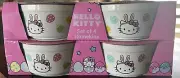 New Hello Kitty Spring Easter Set Of 4 Round Ramekins By Zrike Brands & Sanrio