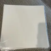 BANLTRE 10 Sheets 10 Mil Mylar Sheet 12 X 12 Inch Milky Translucent PET Blank