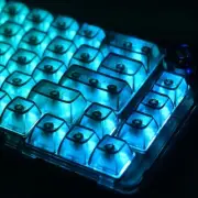 PC Crystal Keycaps 132Keys CBSA Profile Backlit Keycap for Mechanical Keyboards