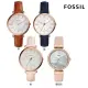 【FOSSIL】JACQUELINE 真皮女錶36mm(ES3842/ES3843/ES3988/ES4537)