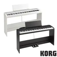 在飛比找蝦皮購物優惠-KORG B2SP 電鋼琴 可攜帶 含譜架、三踏板、原廠琴架