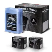 Semi Rigid 1 Card Holder - 400 ct Trading Card Sleeves | PSA, BGS, SGC & CSG ...