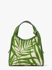 knott palm canvas medium crossbody tote
