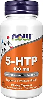 NOW 5-HTP 100 mg,60 Veg Capsules