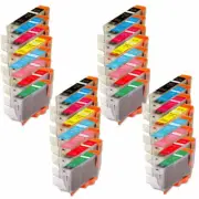 32 New CLI-8 Ink Set w/ smart chip for Red & Green Photo Pro9000 Mark II