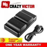 BP-511a Battery Dual Charger For Canon EOS 10D 20D 30D 40D 50D 5D D30 D60 300D
