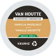 , Vanilla Hazelnut Decaf, Single-Serve Keurig K-Cup Pods, Light Roast Coffee,...