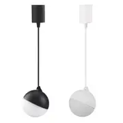 Moon Opal LED Pendant Light 6/9w in Black or White