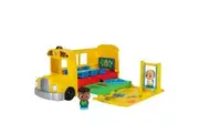 CoComelon Transforming School Time Bus - Lights and Sounds - 3 Favorite Songs - 6 Areas of Play - Removable JJ and Cody Figures - Toys for Kids and Preschoolers
