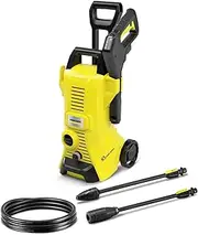[Kärcher] K 3 Power Control pressure washer, pressure: max. 120 bar, flow rate: 380 l/h, area coverage: 25 m²/h, water filter, weight: 4.4 kg, high-pressure hose and gun, dirt blaster, spray lance