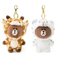 在飛比找Yahoo!奇摩拍賣優惠-正版熊大白虎長頸鹿15CM玩偶 娃娃 吊飾 裝飾品 韓國 l
