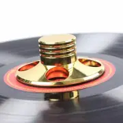 Turntables Disc Stabilizer Record Weight HiFi Gold for LP Vinyl Record Player D