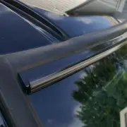 Black Automotive Windshield Rain Gutter Guard Deflector Strip For Lexus Models (for: Lexus)
