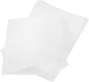 WEKADRIN 100Pcs Static Cushion Pouches for Safe Packing Wrap Packaging for Dishes Glasses Electronics Shockproof Reusable Protective Sleeves White