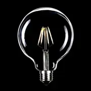 8w LED E27 G125 Globe Warm White 2700k PL-GLOBE-G125-8w Dimmable