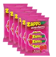 Zappo Sour Strawberry Flavoured Chews - 24 Pack (624g)