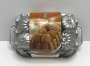 NORDIC WARE Pumpkin Patch Loaf Pan--6 Cups--Nonstick Cast Aluminum--NEW