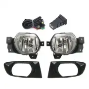 Front Bumper Fog Light Lamp Cover Bezel Wire Switch Kit For Kia Rio RS 2002-2006 (for: Kia)