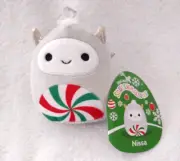 Squishmallows Nissa Yeti Ornament 4 1/2" From 2024