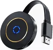 Wireless Display Dongle, Miracast dongle, 1080P HDMI WiFi Media Streamer Adapter Support Chromecast YouTube Netflix Hulu Plus Airplay DLNA TV Stick for Android/Mac/iOS/Windows, Google Home (G6, 1Pc)