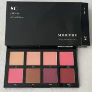 Morphe 8C Cool Pro Blush Palette 8 Pan Pressed Powder Shades