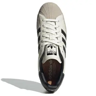 【adidas 愛迪達】休閒鞋 男鞋 女鞋 運動鞋 三葉草 SUPERSTAR 黑白 ID1009