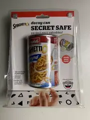SPAGHETTIOS Decoy Can Secret Stash SAFE Money Holder - Hidden Compartment New