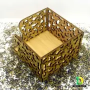 Wooden Paper Napkin Holder 4MM for Dining Table Tissue Holder
