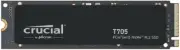 Crucial T705 4TB PCIe Gen5 NVMe M.2 Internal SSD Up to 14,100 MB/s Game Ready