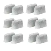 12Pack Replacement Charcoal Water Filters for ALL Cuisinart Coffee Makers, DCC-RWF White