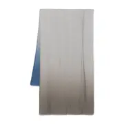 [D'aniello] D'aniello Ombre-effect Scarf ONE SIZE GREY/BLUE