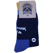 Maverik Gear Cozy Basecamp Socks Unisex Crew Hiking Outdoors Adventure