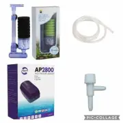 Single Filter & Pump Bundle For Aquatic Fish Shrimp Tank Aquarium