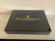 dice compendium with shut the box house of marbles. new/sealed