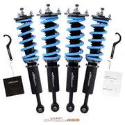 [MaXpeedingrods] Height and Damper Adjustable Coilover kits Compatible for Lexus IS 250 / IS350 RWD 2nd Gen. 2006-2013 T6 Advanced Coilovers Lowering Kit