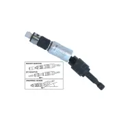 SP Tools 2-In-1 Universal Socket/Bit Adapter - 1/4" Drive From Square to Hex