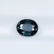 1.02 ct LUSTROUS NICE BLUE GREEN NATURAL TEAL SAPPHIRE - Oval Gemstone Video !!