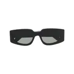 [Retrosuperfuture] Retrosuperfuture Sculpted-design Sunglasses ONE SIZE BLACK