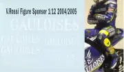 1/12 Decals for ROSSI FIGURE 2004 2005 GAULOISES DECALS TB DECAL TBD27