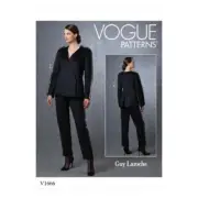 Vogue V1666 SEW Pattern Jacket Pants Miss Size 6-14 guy Laroche