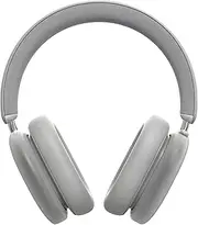 Wireless Over Ear Headphones, Noise Canceling Bluetooth 5.3 Head-Phones with Microphones,Hi-Res Audio,24H Playtime,HiFi Audio Adjustable Heads for iPhone/Android/Samsung - Silvery