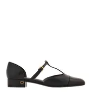 T-shaped ballet shoes US6 black